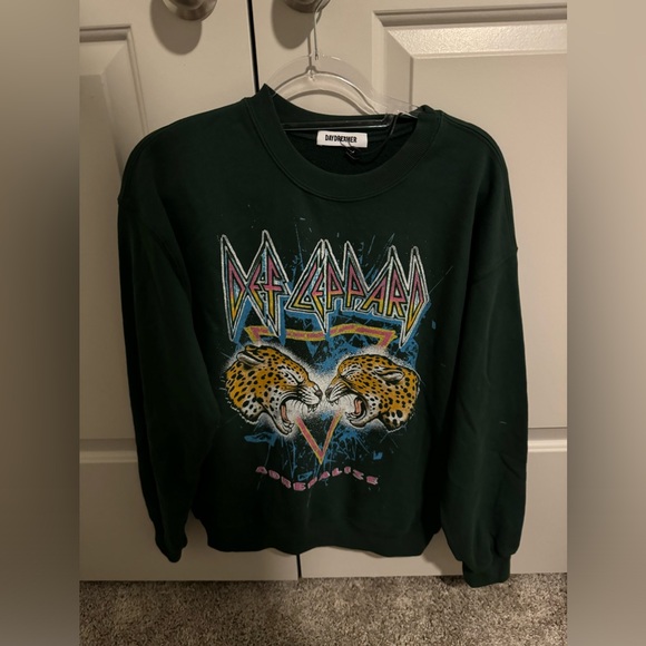 Daydreamer Def Leppard Adrenalize Small Sweatshirt. 💚⚡️ - Picture 2 of 4